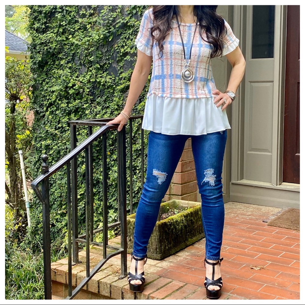 STEP INTO FALL CHIC CH✨✨EL STYLE TOP - Picture 6 of 7